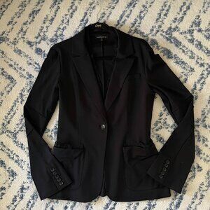Capsule 121 Black Jacket with removable Lace detail Size Medium